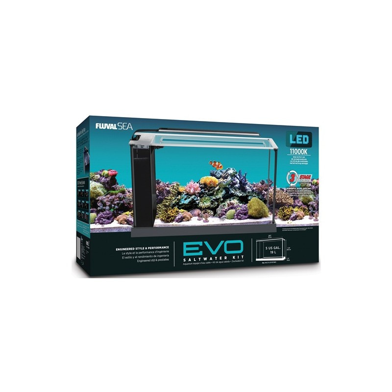 ACUARIO MARINO FLUVAL EVO 19 LITROS ( ENVIO GRATIS )