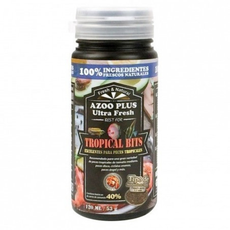 TROPICAL EXCELLENT BITS 120ML 53g Azoo