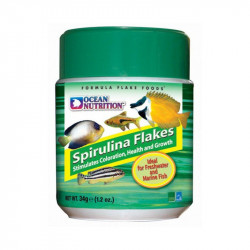 SPIRULINA, escamas 34 g.